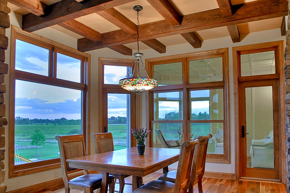 Coffered Ceiling Showing Custom Carpentry In Oak Grove