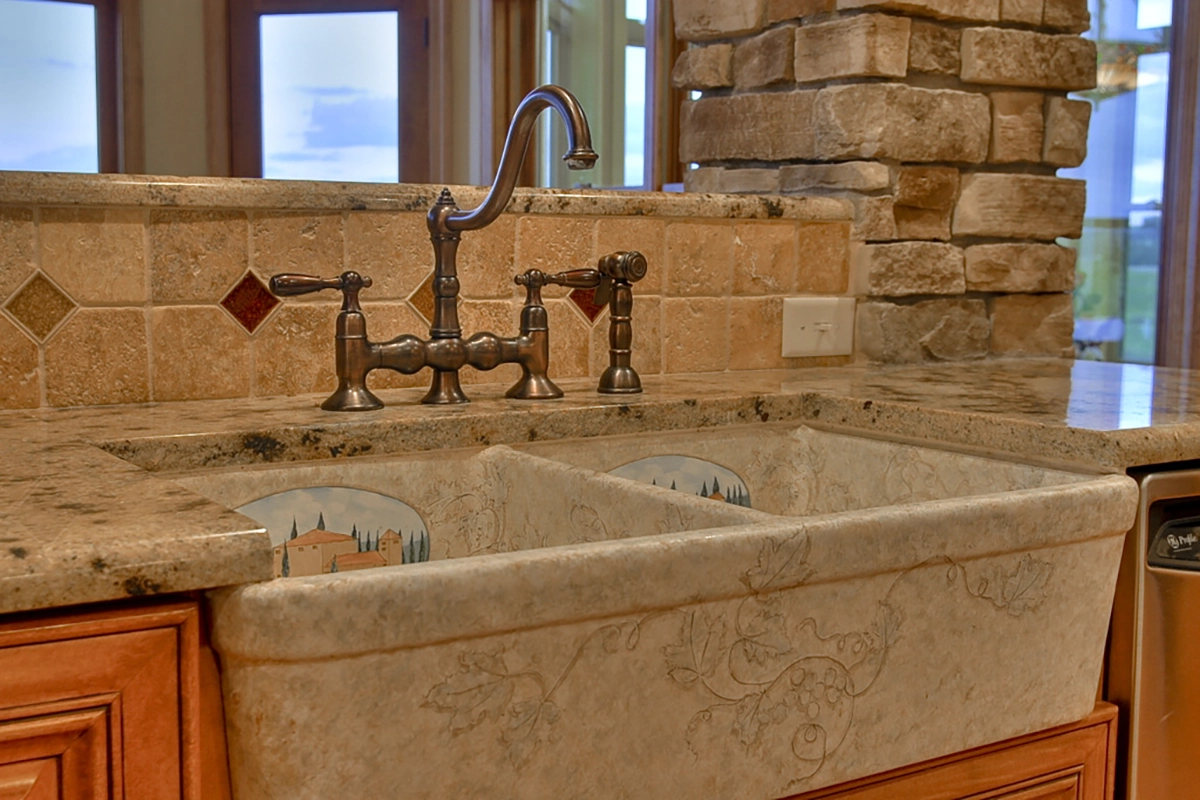 Custom Kitchen Remodel in Oak Grove MN Featuring Open-Concept Island and Shaker Cabinets